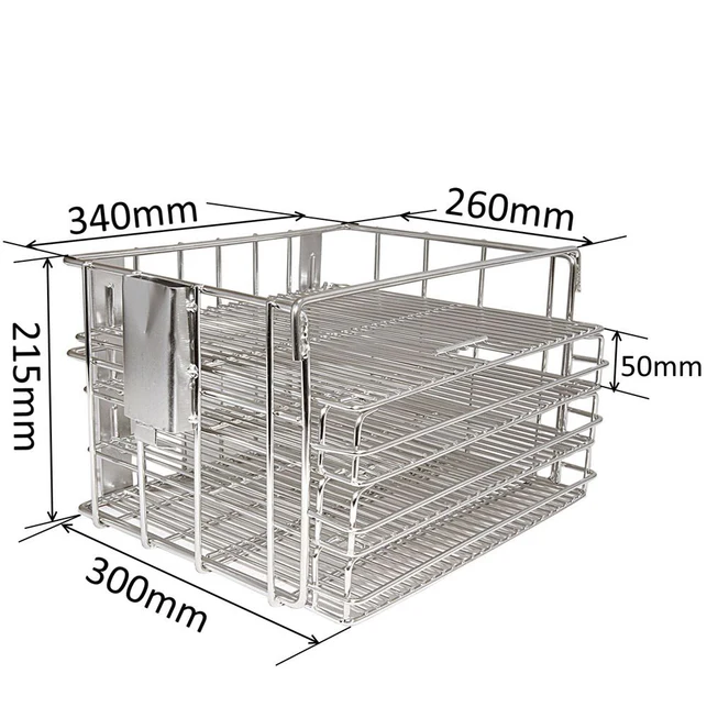 thumbnail image 2 of Henny Penny Style Frying Basket – Stainless Steel, Open Style, For Gas Pressure Fryer 2 of 2
